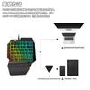 IPT KB-K15 Special Left-Handed Gaming Keyboard, 39 Keys, One-Handed Device, Gaming Keypad for FPS and Online Games, with RGB Backlighting
