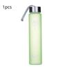 Water Bottle Drinkware Termos Frosted Stainless Steel Thermos Bottle Sport Drink Items Shatterproof Plastic Lemon Juice Storage