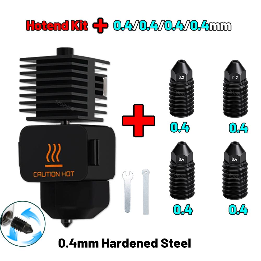 Upgrade 2.0 Hotend For Bambu Lab A1 Nozzle For Bambu Lab A1 Mini /A2L Nozzle Hardened Steel Nozzle For Bambulab A1 Hotend A1 Min
