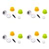 12 Pcs Coffee Capsules Refillable Coffee Capsules Pods Reusable Universal Coffee Filter With Spoon Brush A