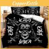Set Biancheria da Letto Banda Heavy Metal Slayer Con Stampa Attiva Per Arredamento Camera da Letto Bambini