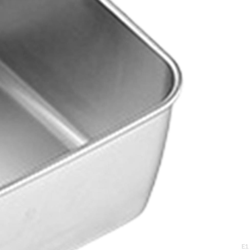 Lasagneform Backform Tiefe Seite Schwerlast Dicke Schale Rechteckig für Plätzchenblech