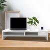 3-Tier Monitor Riser Shelf Desktop Stand Organizer Space Saving with Storage for Laptop Computer Screen, Office Home Study