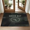 Green Day Design Crystal Velvet Rug Soft Decorative Mat for Bedroom Entrance