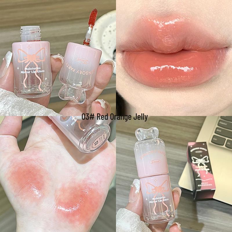 

Butterfly Sensory Mirror Lip Glaze: Hydrating, Non-Transfer, Plumping Gloss 2.5g