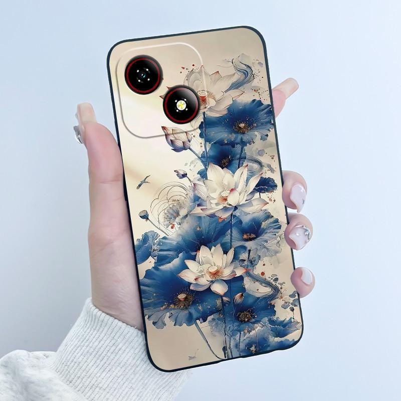 For ZTE Blade A35e Case Luxury Cute Cool Boys Girls Soft Matte Silicone Back Cover For ZTE Blade A35e Phone Bag Shell BladeA35e