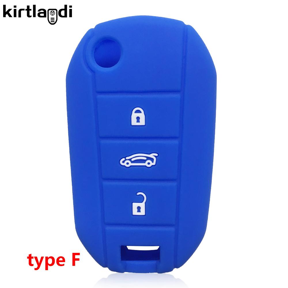 For Fiat Scudo for Opel Combo for Peugeot Rifter 2020 207 208 307 308 407 408 5008 308SW 2008 for Citroen C4 Key Cover Case Skin