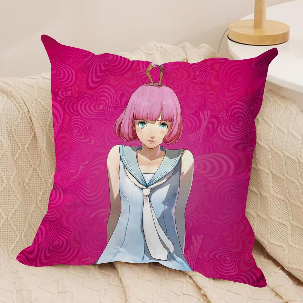 CCatherine full body Cushion Cover Soft Plush Throw Pillow Cover  DoubleSided Printed Cushion Case  Cozy Sofa  Home Decor 30x30cm