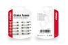 Glass Fuses 10 Pcs Set Amio-02215
