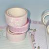 PET Shiny Washi Tape Scrapbooking Stationery Deco Plaid Deco Sticker Tapes Adhesive Tape for Scrapbooking Diy Arts Crafts Album
