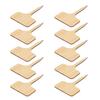 10pcs Plant Labels Bamboo Material Easy Writing 1/8 In Thickness Decorative Garden Markers for