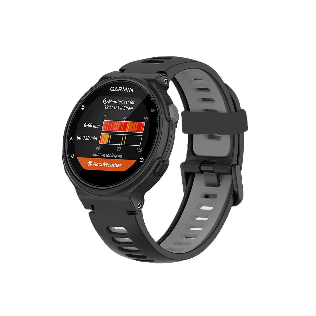 For Garmin Forerunner 735XT Watch Wristband Soft Silicone Strap Replacement Watch Band For Garmin Forerunner 220 230 235 630 620