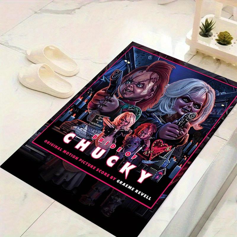 

1pc Terrible Chucky Pattern Area Rug, Anti slip Non Shedding Stain Resistant Carpet 60cm by 90cm