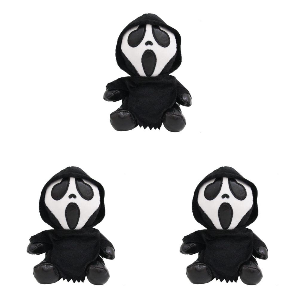 Scream Ghostface Plush Doll For Home Decor And Horror Themed Parties 7.87 Inches