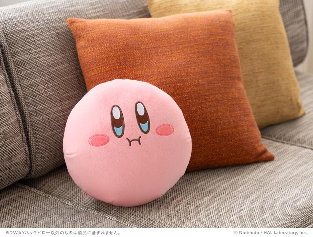 Kirby 2-Way Neck Pillow (Cheek)