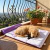 Breathable Cat Cooling Pad Waterproof Ice Silk Cold Mat Cat Sleeping Pad Pet Cooling Mat  Kennel