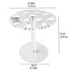 11-Hole Scissor Holder Barber Organizer Acrylic Stand Storage Organizer Desk Accessories For Makeup Brush Combs Clips