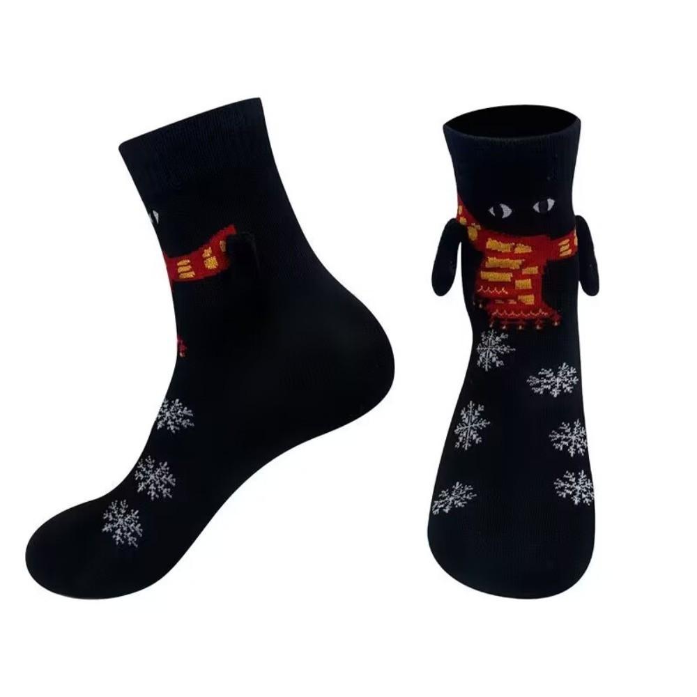 

Warm Magnetic Holding Hands Socks with Expression Couple Matching Socks For Women Men 1