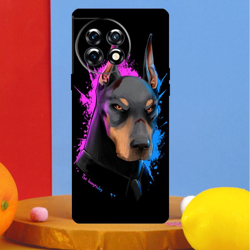 Dackel Dobermann Hund Hülle Für OnePlus 12 11 13 13R 12R 10 Pro 8T 10T OnePlus Nord 4 CE 2 3 Lite N10 N20 N30 Hülle