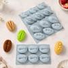 Food Grade Silicone Walnut Shaped Baking Mold Nonstick Easy Release For Chocolate Candy Dessert Making