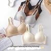 Seamless Deep V Soft Support Wireless Bra with Jelly Strip Lift