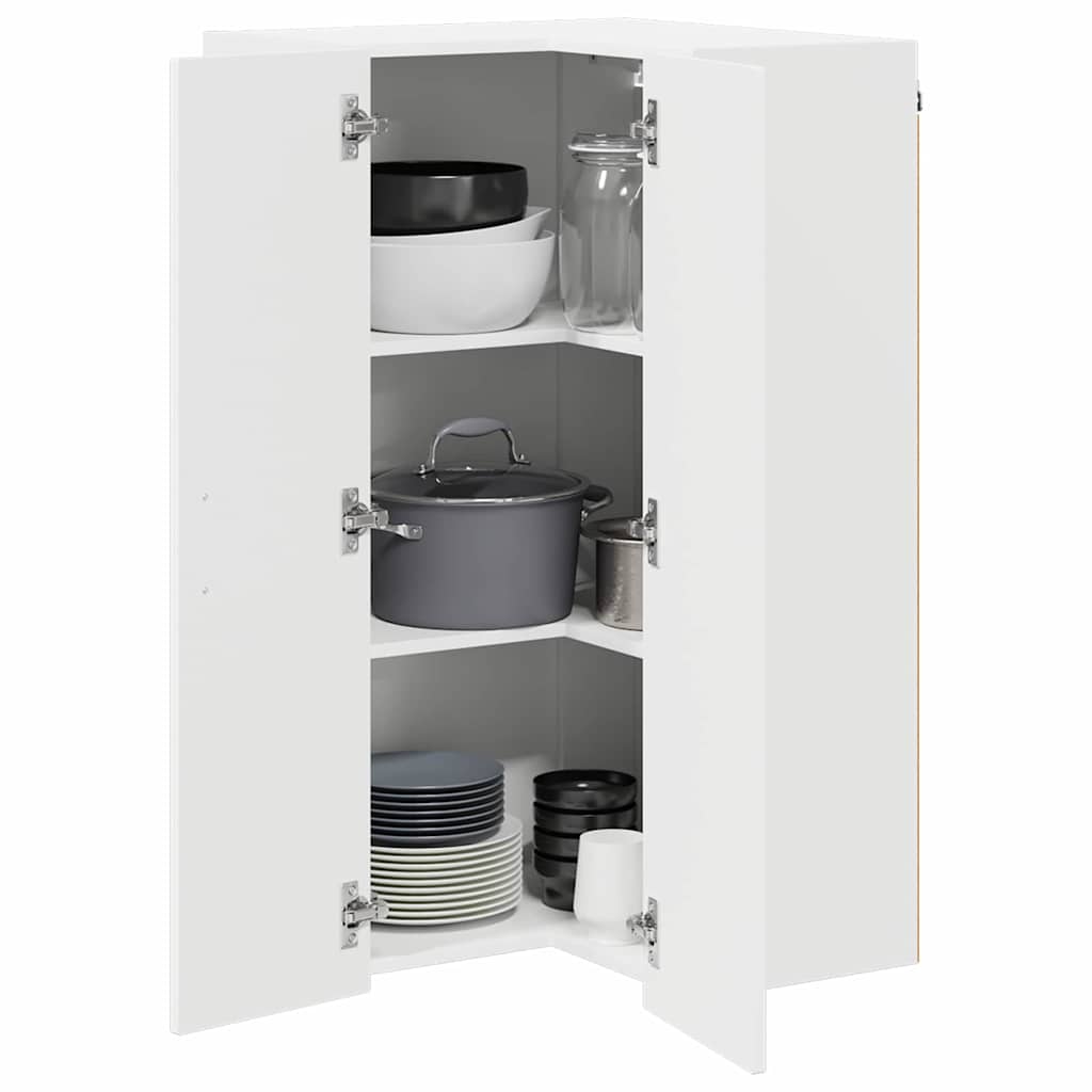 Dishwasher Front Kalmar White 57 X 57 X 100 Cm Wood Based Material