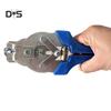 DYS TOOL SHOP Ringzange oder 600 Stück M-Clips Heftklammern Anti-Rutsch-Griff Metall-Handwerkzeug