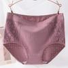 Large Size Female Summer Cotton Bottom Mother Mid-high Waist Triangle Panties