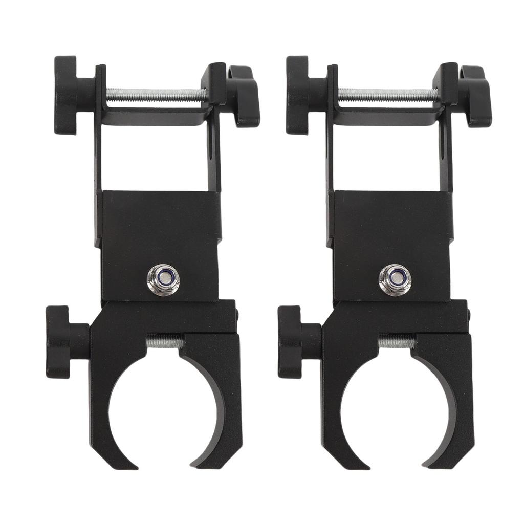 2 Pcs UTV Drive Belt Holder Adjustable Mounting Clamp Steel Universal Belt Mount for 1.52 Inch