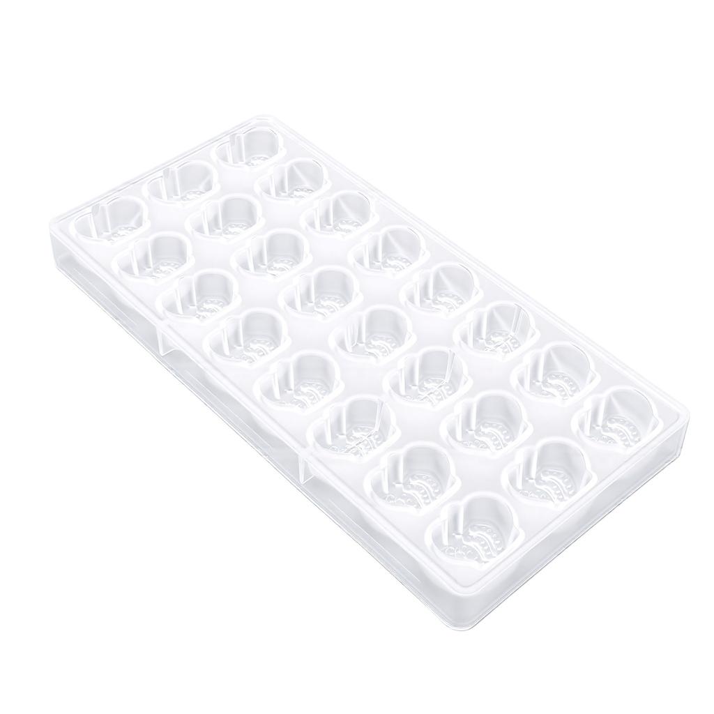 Food Grade Chocolate Mold Multi Purpose Baking Tray for Ice Cubes Jelly Pudding Candy Soap Candle Making Easy Release