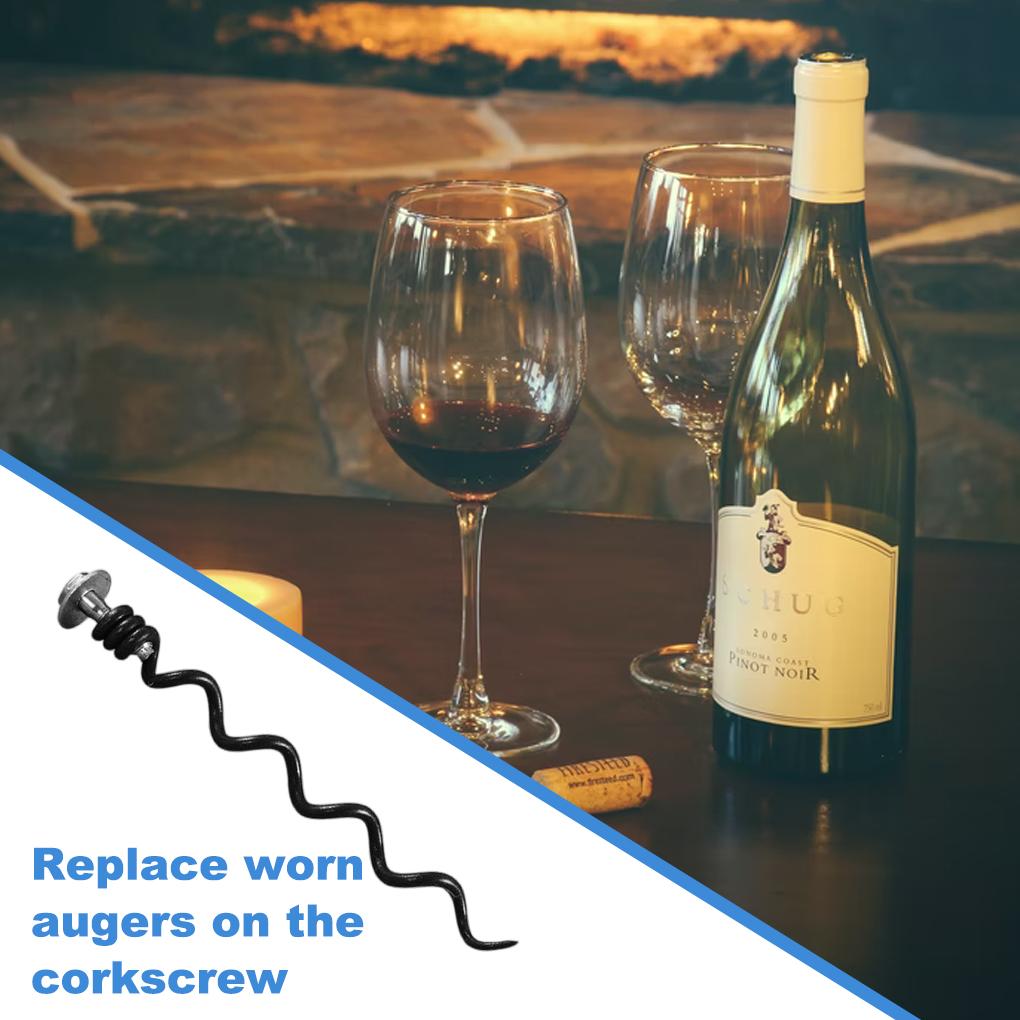 Edelstahl Nadel Ersatz Korkenzieher Spirale Wurm Lager Langlebiges Utensil Gadget Barwerkzeug Öffner Zubehör Lieferung