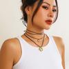 Accessories Black Rope Small Heart Pull Sweet Cool Choker Punk Personality Retro Collar Flannel Necklace