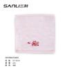 Asciugamano Ruby Quadrato Asciugamano Puro Cotone Assorbente Ricamato Piccolo Asciugamano Asciugamano in Cotone per Pulizia Viso Regalo Asciugamano per Bambini