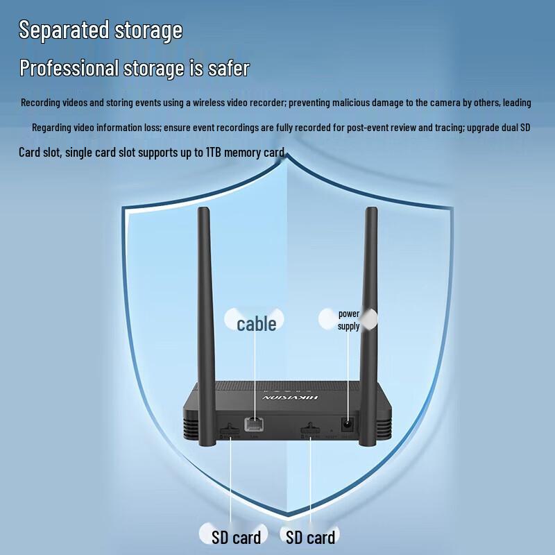 Hikvision 8-Channel Wireless Surveillance NVR