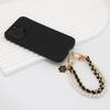Anti Loss Doll Hang Pearl Necklace Universal Mobile Phone Lanyard Cell Phone Wrist Strap Cell Telephone Chain Beads SJGS19