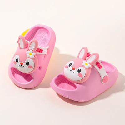 Boys' and Girls' Cool Sandals, Cute Thick-soled Shoes, Soft-bottomed Indoor Slippers