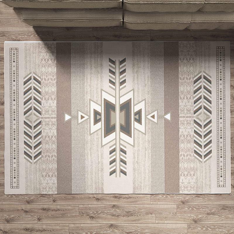 Koberec do obývacího pokoje Bohemian Retro Ložnice Plyšový koberec Domácí dekorace Luxusní šatna Nadýchaná podložka