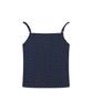 DELICCENT Dot Lace Sleeveless [Navy]