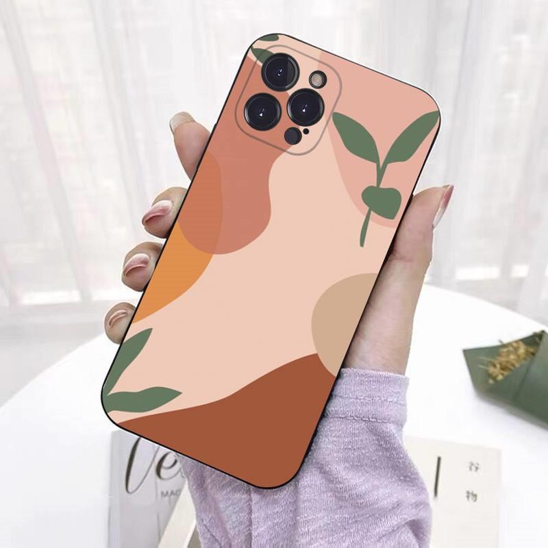 Apple Iphone16Plus Mobile Phone Case, Watercolor Paint, Mosaic Mobile Phone Case, Painted Anti-Drop, Huawei Anti-Drop.