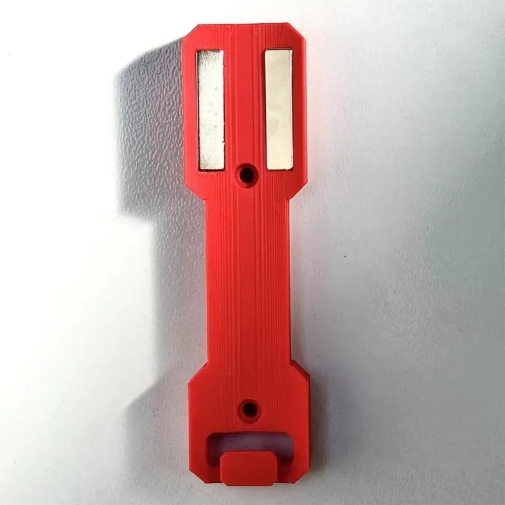 

1Pcs Magnetic Magnetic Aerosol Can Holder Universal Wall Mounted Wall Mount Storage Save Space 3D Rolling Can Storage красный