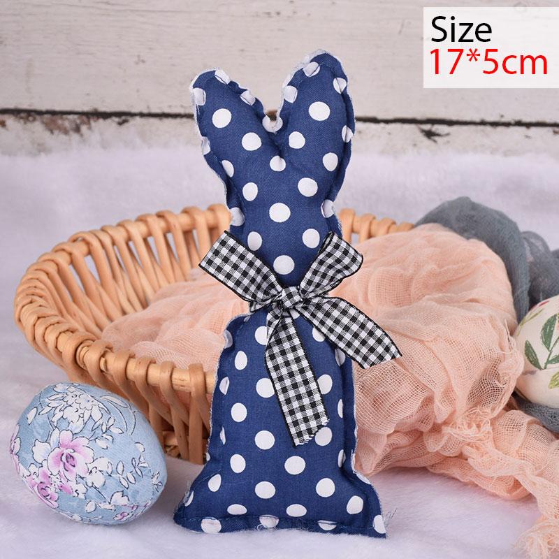 

Easter Decorative Fabric Rabbit Ornaments Easter Bunny Doll for Spring Easter Home Holiday Party Decoration Easter gifts Craft