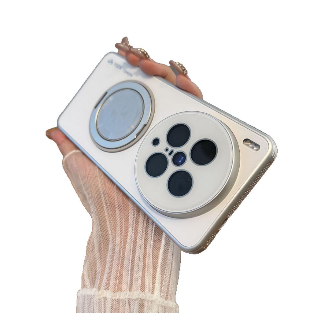 Applicable To vivox111Spro Mobile Phone Case, Magnetic Suction Rotating Bracket, Matte 111Ultra Protective Case, All-inclusive Anti-drop.