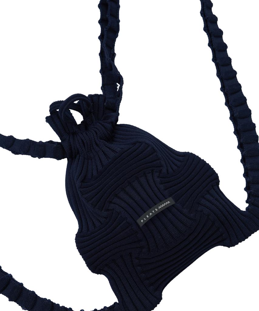 Pleatsmama Mini Bow Backpack Midnight