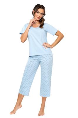 Cotton Pajamas with 3/4 Pants - Sky Donna Sp. Limited Partnership
