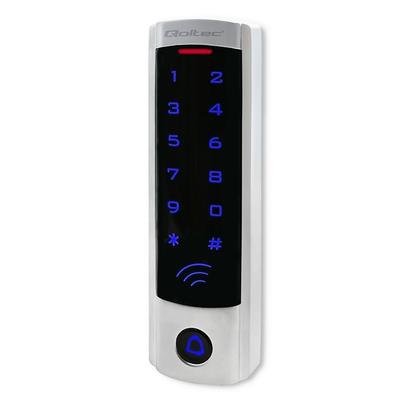 Qoltec DIONE Digital Lock with RFID Reader | Code | Card | Key Fob | Doorbell | IP68 | EM | Slim