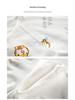 Set di Vestiti Autunnali per Bambini: Pantaloni in Puro Cotone e Abito da Monaco con Allacciatura Senza Osso