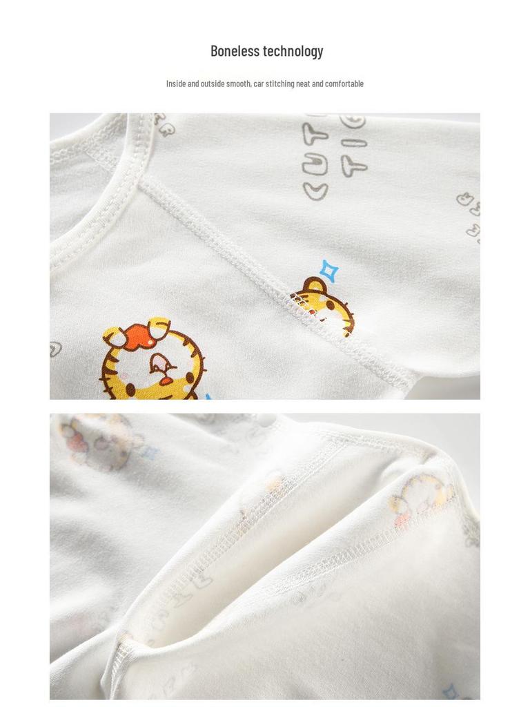 Set di Vestiti Autunnali per Bambini: Pantaloni in Puro Cotone e Abito da Monaco con Allacciatura Senza Osso
