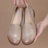 GKTINOO 2025 Women Shoes Genuine Leather Loafers Women Casual Shoes Mother Soft Comfortable Shoes Women Flats Non-slip