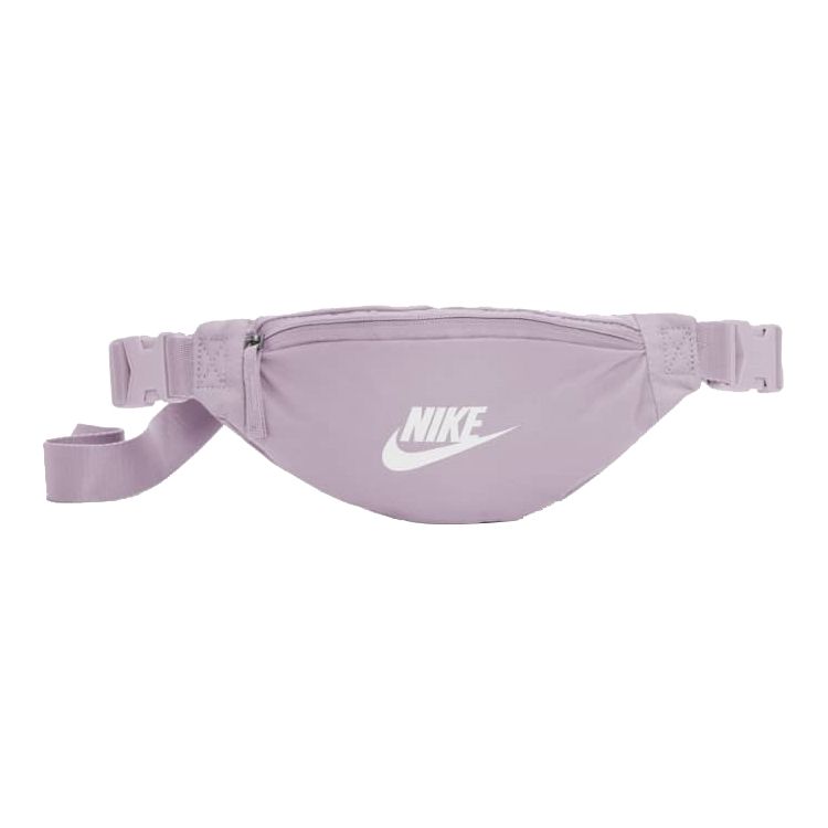 

Nike Heritage Solid Color Logo Fabric Crossbody Chest Bag Waist Bag Unisex bags Light-Purple CV8964-576 Ice Light Purple