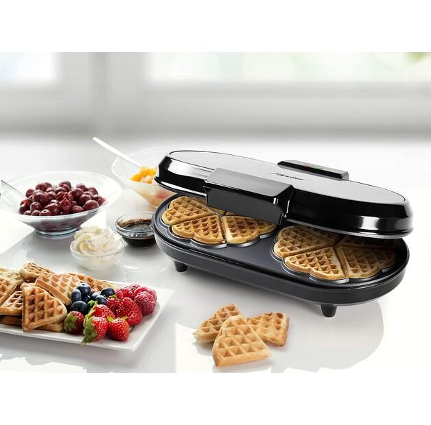 Waffle Maker Bestron ADWM730S Double Heart-shaped